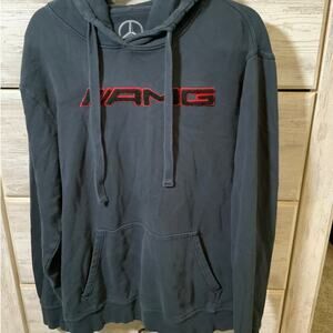 Mercedes AMG Patchwork Black Washed Sweatshirt - Large